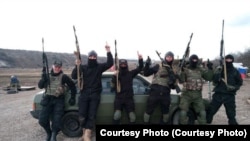 Отряд российского "Шторма Z", который состоит из завербованных заключенных, отправленных воевать против Украины. Иллюстративное фото