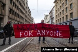 Protest protiv antisemitizma u Briselu, 10. decembar 2023.