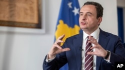 Kosovar Prime Minister Albin Kurti (file photo)