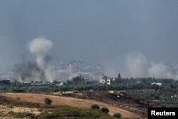 Dim iznad sjevernog područja Pojasa Gaze, 8. novembra