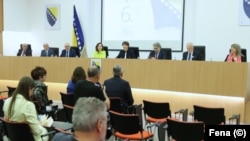 Pres-konferencija Centralne izborne komisije BiH, Sarajevo, 8. maja 2024.