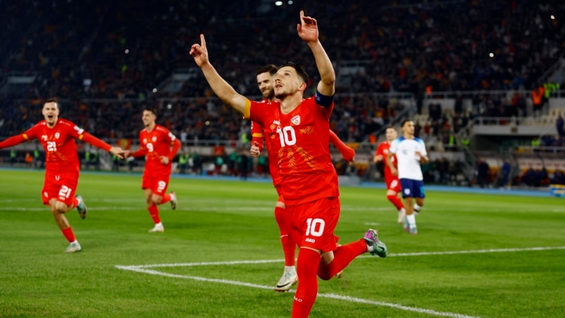 Македонските фудбалери одиграа нерешено против Англија