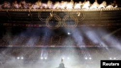 Kadar sa ceremonije zatvaranja Olimpijskih igara u Parizu, 11. avgust 2024.