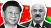 Си Цзиньпин (слева) и Александр Лукашенко. Коллаж