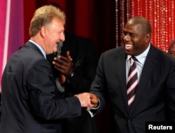  Лари Бърд и Меджик Джонсън 