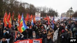 Антивоенная демонстрация в Берлине, 25 ноября 2023 года