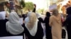 Afghan women held small demonstrations on March 8 to demand their rights and for authorities to release imprisoned Afghan women activists.