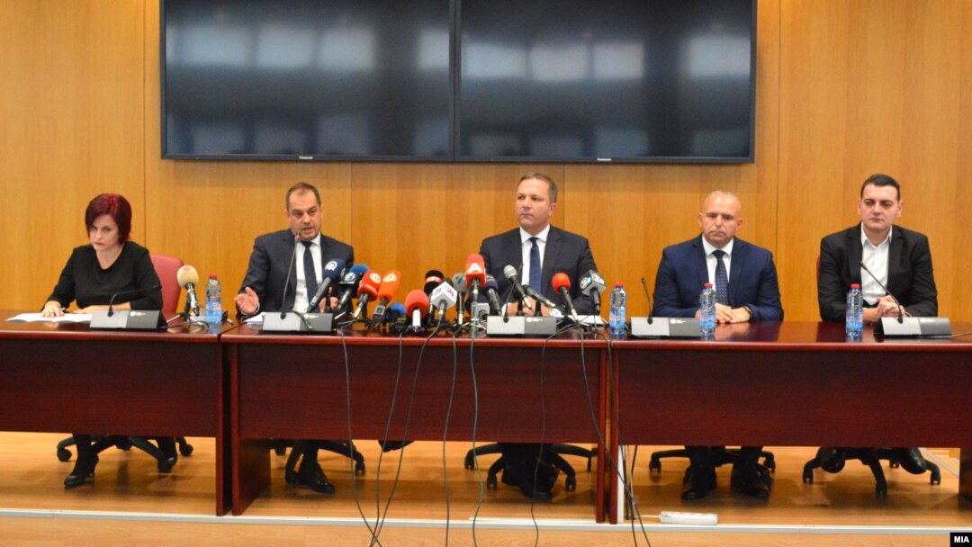 Прес-конференција за убиството на Вања Ѓорчевска, Скопје 4 декември 2023
