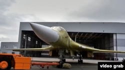 Ресей әскери әуе күштерінің Ту-160 ұшағы (архивтегі фото)