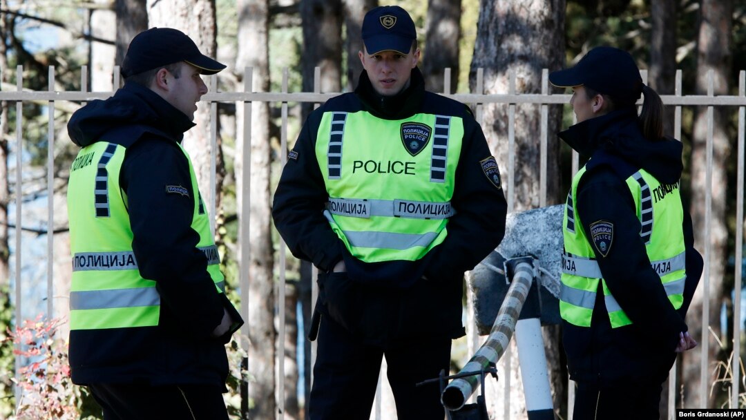 Police said the arrests took place late on October 26 near the southern town of Negorci when they responded to reports of a large group of people on the move. (file photo)