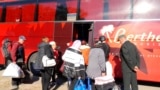 Hundreds In Kharkiv Flee Their Homes To Escape Russian Shelling