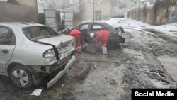 Two civilians were killed early on November 20 when Russian troops shelled Kherson.