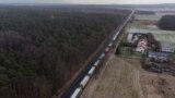 Польсько-український кордон у Гребенному, Польща, 27 листопада 2023 року.