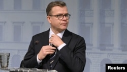 Finnish Prime Minister Petteri Orpo (file photo) 