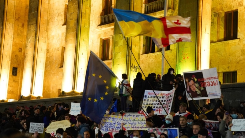 Организаторы акции на проспекте Руставели призвали граждан собраться у парламента завтра в 11:00