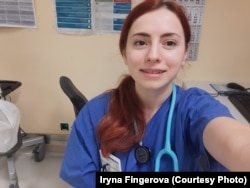 Ірина Фінгерова родом з Одеси, однак зараз вона працює лікаркою у Дрездені