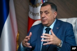 Bosnian Serb leader Milorad Dodik (file phto)