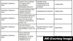 Corneliu Blendea are salariu, indemnizații, retribuții și pensie specială.