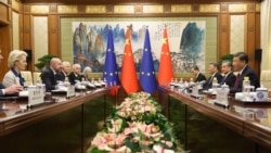Chinese and European diplomats at a meeting. (file photo)