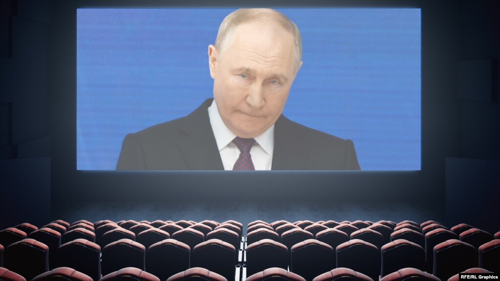 Владимир Путин, коллаж