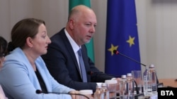  Деница Сачева и Росен Желязков от ГЕРБ 