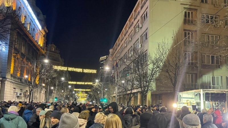 Дел од опозицијата во Србија и во 2024 ги продолжи протестите за поништување на изборите 