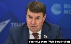 Российский сенатор от аннексированного Крыма Сергей Цеков