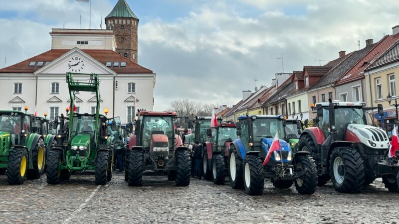 Полските земјоделци на протест, добија поддршка и од Владата