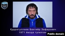 "Бахти Ташкентский" лақаби билан танилган Бахтиёр Қудратуллаев (Тошкент шахар ИИББ фотоси)