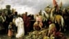 «Венгры под Киевом», Пал Ваго, 1885 год. Анахронизм на картине – в конце IX века Киев еще не был христианским городом
