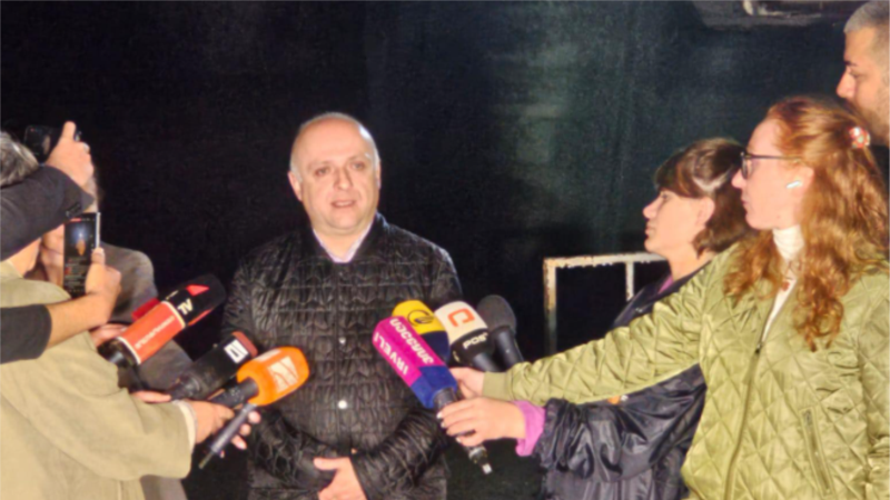 თბილისი გინტურის მკვლელობაში დამნაშავეთა დასჯას და დოთიაშვილის გადმოცემას მოითხოვს