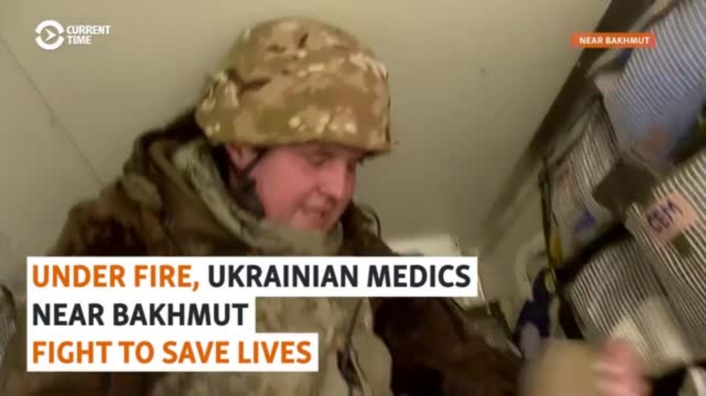 Amid Shelling, Ukrainian Military Medics Try To Save Lives Near Bakhmut