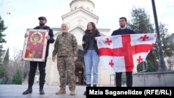 Georgia - icon of Saint George for Ukraine