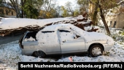 Снігопад у Одесі. 27 листопада 2023 року