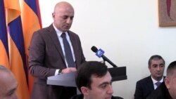 Ալավերդիում տեղի ունեցավ Դավիթ Ղումաշյանի երդմնակալության արարողությունը