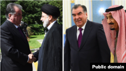 Президент Таджикистана с главами Ирана и Саудовской Аравии. Архивные фото разных лет 