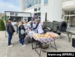 Польова кухня в Сімферополі. Крим, 9 травня 2024 року