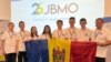 Lotul olimpic al R. Moldova de la Olimpiada Balcanică de Matematică pentru juniori din 2022. Al doilea din stânga - Alin Popescu, medaliat cu bronz.