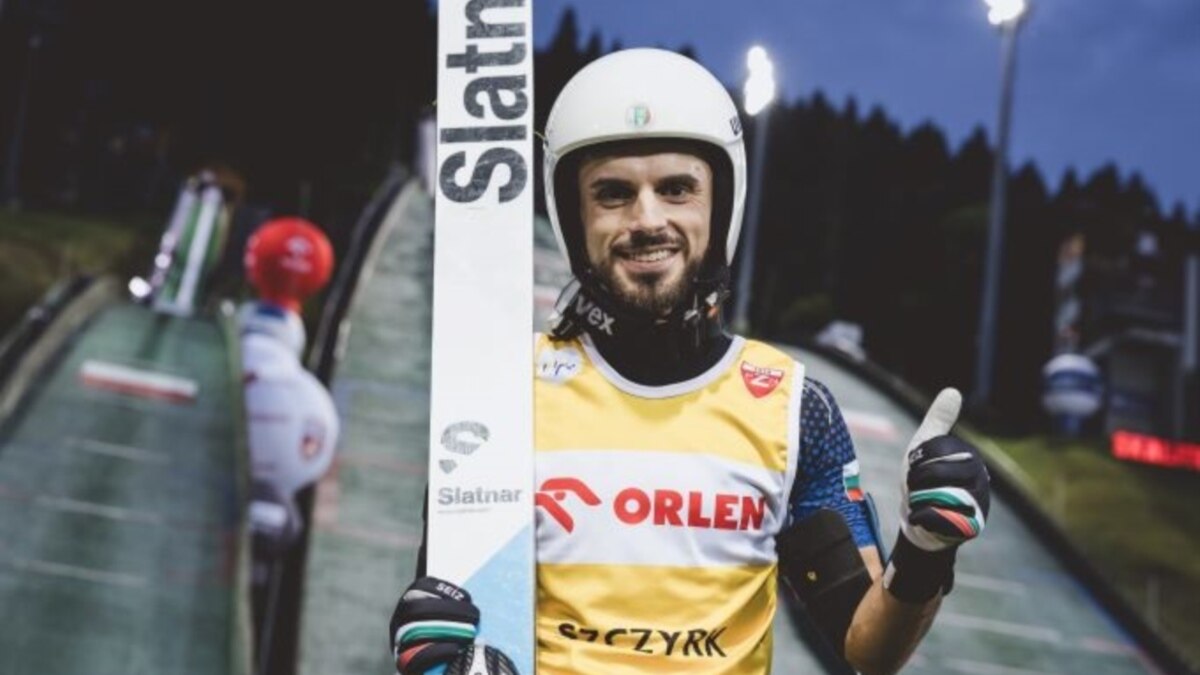 Българският състезател на ски скокове Владимир Зографски постигна историческа победа