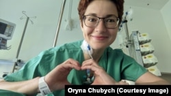 Одна з українських онкохворих біженок у Німеччині Орина Чубич 