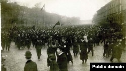 Студенческие волнения в Петербурге. Октябрь 1905