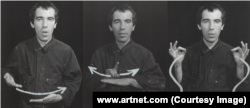 Искусство для глухонемых (Неолжеискусство). 1988. Офсет, шелкография