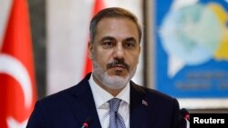 Türkiýäniň daşary işler ministri Hakan Fidan (arhiw suraty)
