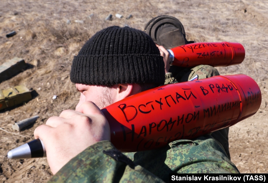 Sending A Message: Why Soldiers In Ukraine Write On Artillery Shells