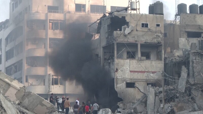 Gaza u ruševinama nakon uzvratnog napada Izraela, u sukob se uključio Hezbolah
