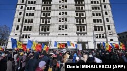 Acțiune de protest organizată de Partidul Șor, Chișinău, 12 martie 2023