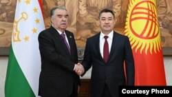 Տաջիկստանի և Ղրղըզստանի նախագահներ Էմոմալի Ռահմոն և Սադիր Ժապարով, արխիվ