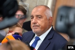 Kryetari i partisë GERB, Boyko Borisov.