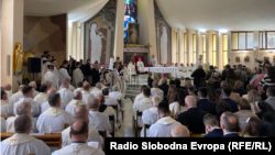 Misa ustoličenja Željka Majića za banjalučkog biskupa u Katedrali Sv. Bonaventure, Banja Luka, 2. mart 2024.