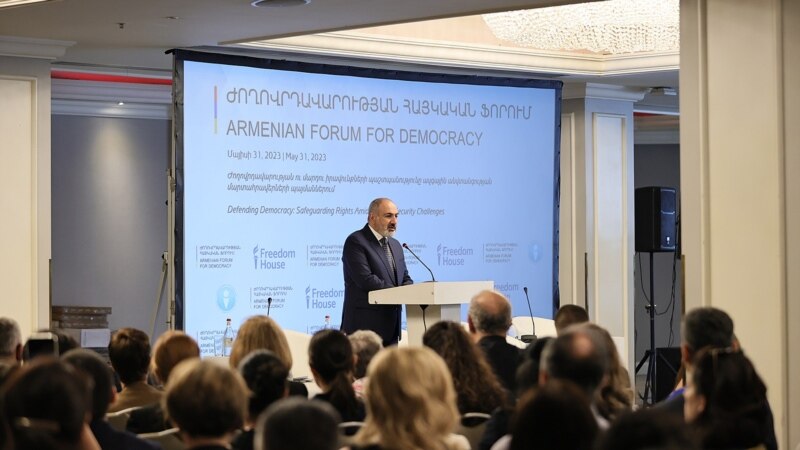 Pashinian Sees ‘External Threats’ To Democracy In Armenia